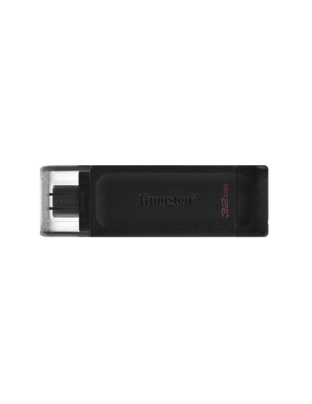 Kingston Technology DataTraveler 70 unidad flash USB 32 GB USB Tipo C 3.2 Gen 1 (3.1 Gen 1) Negro