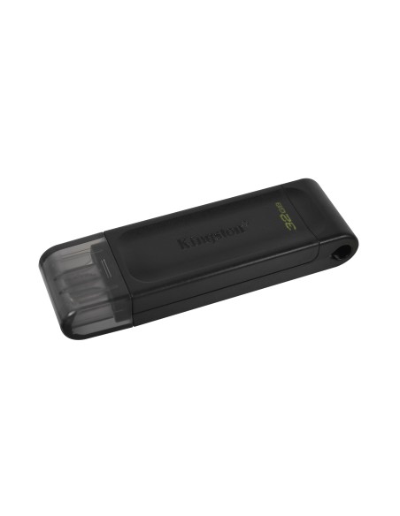 Kingston Technology DataTraveler 70 unidad flash USB 32 GB USB Tipo C 3.2 Gen 1 (3.1 Gen 1) Negro