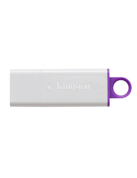 Kingston Technology DataTraveler G4 unidad flash USB 64 GB USB tipo A 3.2 Gen 1 (3.1 Gen 1) Violeta, Blanco
