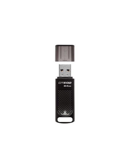 Kingston Technology DataTraveler Elite G2, 64GB unidad flash USB 3.0 (3.1 Gen 1) Conector Tipo A Negro