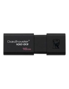 Kingston Technology DataTraveler 100 G3 unidad flash USB 16 GB USB tipo A 3.2 Gen 1 (3.1 Gen 1) Negro