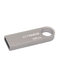 Kingston Technology DataTraveler SE9 16GB unidad flash USB USB tipo A 2.0 Plata