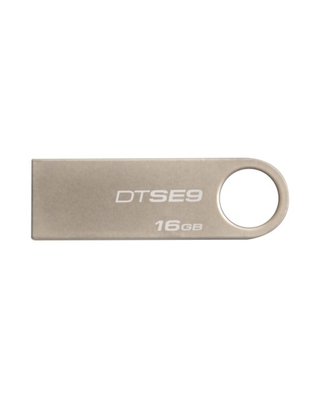 Kingston Technology DataTraveler SE9 16GB unidad flash USB USB tipo A 2.0 Plata