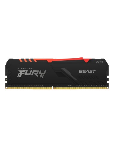 Kingston Technology Fury Beast RGB 16GB (1x16GB) 3200MHz CL16 DDR4 Negra