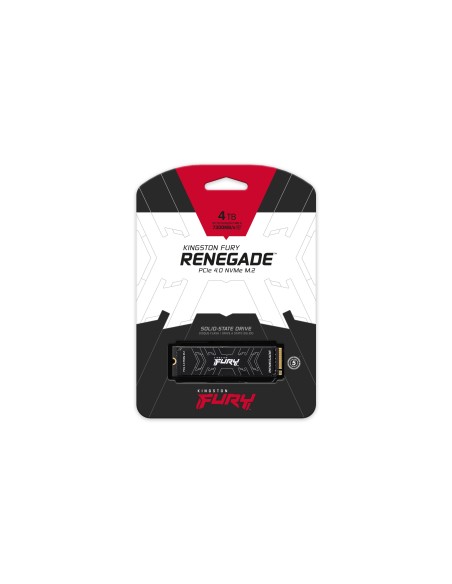 Kingston Technology Fury Renegade 4TB M.2 NVMe Negro