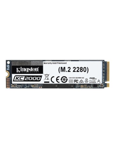 Kingston Technology KC2000 M.2 2000 GB PCI Express 3.0 3D TLC NVMe