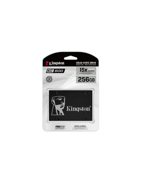 Kingston Technology KC600 2.5" 250GB SATA Negro