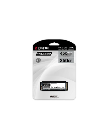 Kingston Technology KC2500 M.2 250 GB PCI Express 3.0 3D TLC NVMe