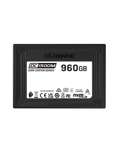 Kingston Technology DC1500M U.2 Enterprise SSD 960 GB PCI Express 3.0 3D TLC NVMe