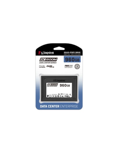 Kingston Technology DC1500M U.2 Enterprise SSD 960 GB PCI Express 3.0 3D TLC NVMe