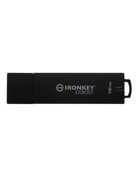 IronKey IKD300 16GB unidad flash USB 3.0 (3.1 Gen 1) Conector Tipo A Negro