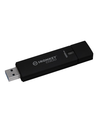 IronKey IKD300 128GB unidad flash USB 3.0 (3.1 Gen 1) Conector Tipo A Negro