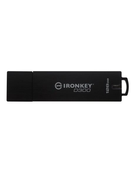 IronKey IKD300 128GB unidad flash USB 3.0 (3.1 Gen 1) Conector Tipo A Negro