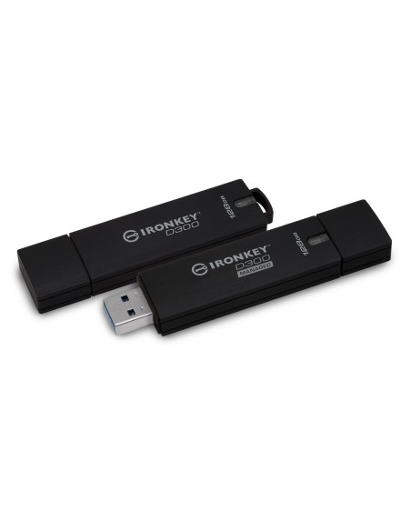 IronKey IKD300 128GB unidad flash USB 3.0 (3.1 Gen 1) Conector Tipo A Negro