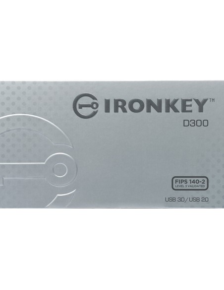 IronKey IKD300 64GB unidad flash USB USB tipo A 3.0 (3.1 Gen 1) Negro
