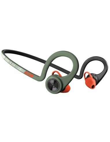 Plantronics BackBeat FIT auriculares para móvil Binaural gancho de oreja Negro, Verde, Naranja Inalámbrico