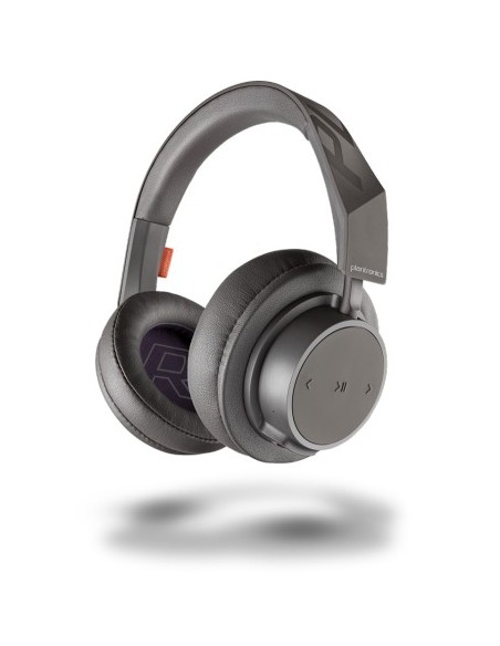 Plantronics BackBeat GO 600 auriculares para móvil Binaural Diadema Gris Inalámbrico y alámbrico