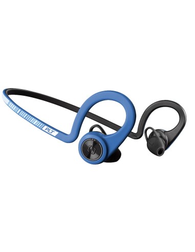 Plantronics BackBeat FIT auriculares para móvil Binaural Dentro de oído, Banda cuello Azul Inalámbrico