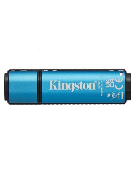 Kingston Technology IronKey Vault Privacy 50 unidad flash USB 128 GB USB tipo A 3.2 Gen 1 (3.1 Gen 1) Azul