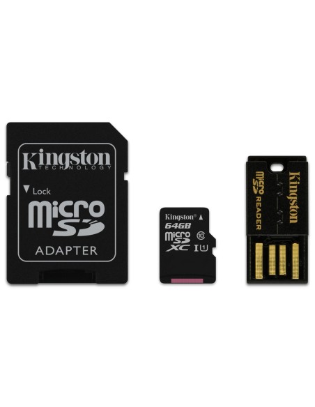 Kingston Technology Mobility kit   Multi Kit 64GB memoria flash MicroSDXC Clase 10 UHS