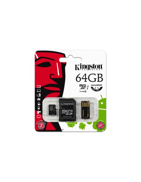 Kingston Technology Mobility kit   Multi Kit 64GB memoria flash MicroSDXC Clase 10 UHS