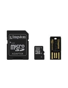 Kingston Technology 16GB Mobility Kit memoria flash MicroSDHC Clase 4