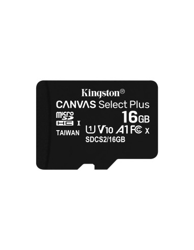 Kingston Technology Canvas Select Plus memoria flash 16 GB MicroSDHC UHS-I Clase 10