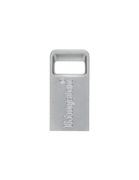 Kingston Technology DataTraveler Micro unidad flash USB 128 GB USB tipo A 3.2 Gen 1 (3.1 Gen 1) Plata