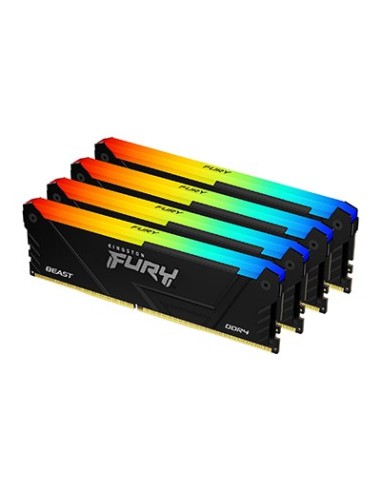Kingston Technology FURY Beast RGB módulo de memoria 32 GB 4 x 8 GB DDR4 2666 MHz