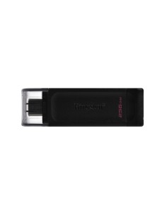 Kingston Technology 70 unidad flash USB 256 GB USB Tipo C 3.2 Gen 1 (3.1 Gen 1) Negro