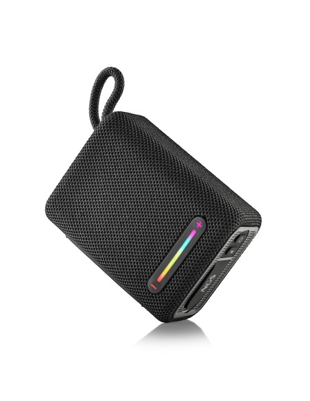 NGS ALTAVOZ PORT BT LUCES RGB IPX6 COLOR NEGRO 15W
