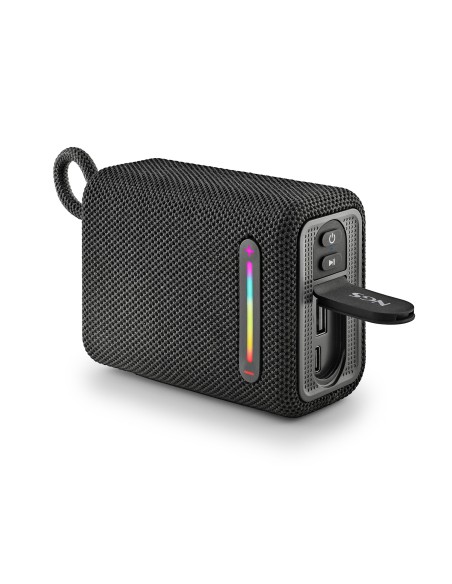 NGS ALTAVOZ PORT BT LUCES RGB IPX6 COLOR NEGRO 15W