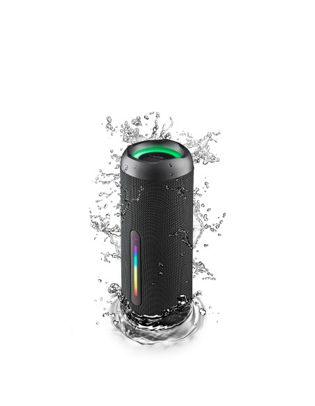 NGS ALTAVOZ PORT BT LUCES RGB IP67 COLOR NEGRO 30W