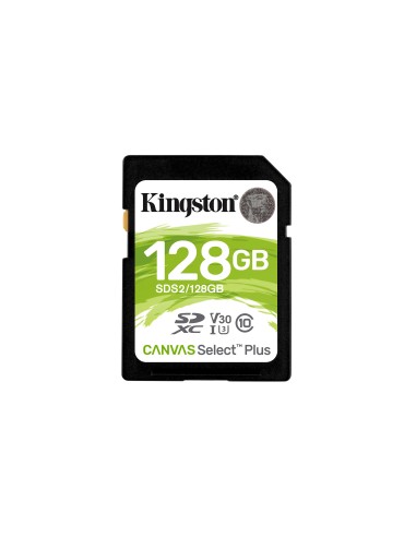 Kingston Technology Canvas Select Plus memoria flash 128 GB SDXC UHS-I Clase 10