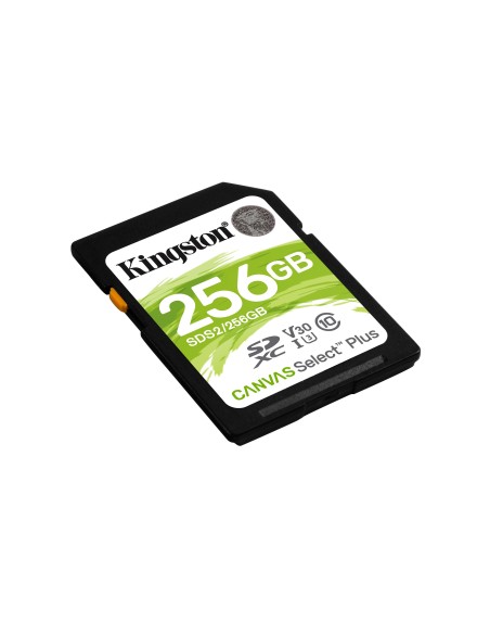 Kingston Technology Canvas Select Plus memoria flash 256 GB SDXC UHS-I Clase 10
