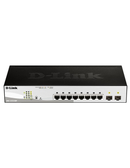 D-Link DGS-1210-08P E Switch 8xGB PoE 2xSFP