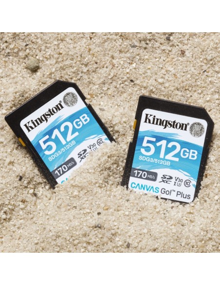 Kingston Technology Canvas Go! Plus memoria flash 512 GB SD UHS-I Clase 10