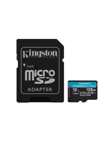 Kingston Technology Canvas Go! Plus memoria flash 128 GB MicroSD UHS-I Clase 10