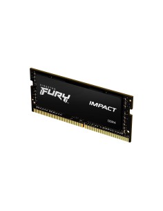 Kingston Technology Fury Impact 32GB (1x32GB) 3200MHz CL20 DDR4 Negra