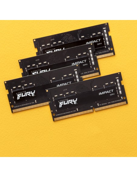 Kingston Technology Fury Impact 8GB (1x8GB) 3200MHz CL20 DDR4 Negra
