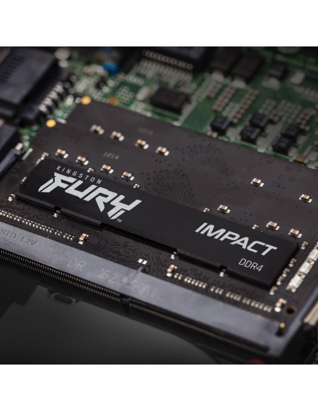 Kingston Technology Fury Impact 8GB (1x8GB) 3200MHz CL20 DDR4 Negra