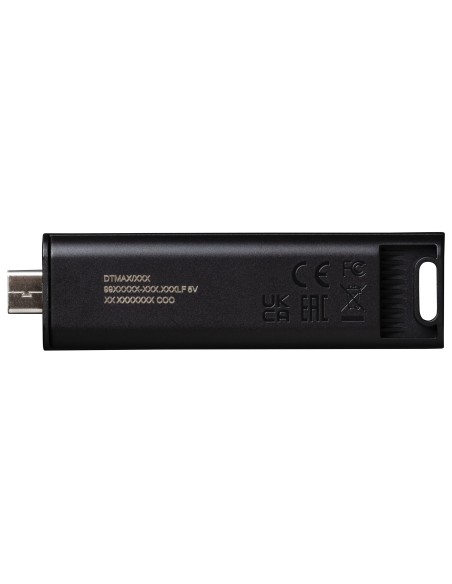 Kingston Technology DataTraveler Max unidad flash USB 256 GB USB Tipo C 3.2 Gen 2 (3.1 Gen 2) Negro