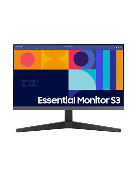 SAMSUNG MONITOR IT 24" (LS24C332GAUXEN)    1920 X 1080 PIXELS - 100 HZ - 16 9 - 4 MILLISECONDS - BLACK