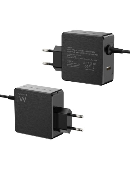 EWENT Cargador USB-CPD 65W + Puerto USB-A