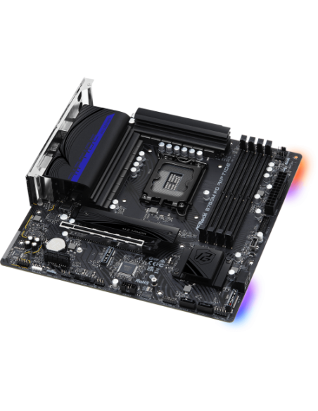Asrock B760M PG Riptide Intel B760 LGA 1700 micro ATX Asrock B760M PG Riptide Intel B760 LGA 1700 micro ATX