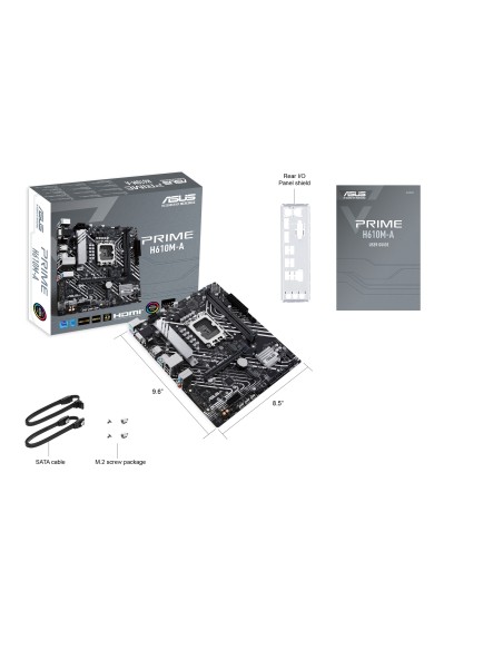 PLACA BASE ASUS PRIME H610M-A CSM 1700 MATX 4XDDR4