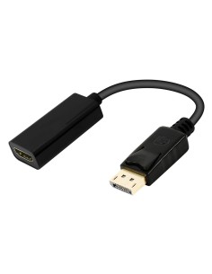 ADAPTADOR DE CABLE DISPLAYPORT A HDMI TIPO A 0 ,15 METROS RESOLUCION 4K 30HZ