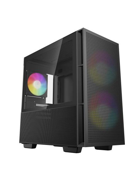CAJA MICRO-ATX SEMITORRE DEEPCOOL CH360 ARGB CT 3V NEGRA R-CH360-BKAPE3-G-1