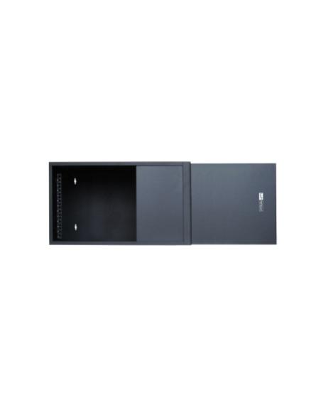 WP WALL MOUNT RACK 19" RWS SERIES 6U WXDXH: 560X600X400 MM, BLACK RAL 9005