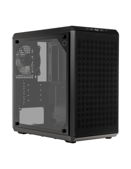 Cooler Master Q300L V2 Mini Tower Negro, Transparente
